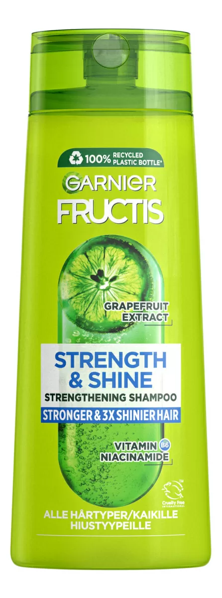 Garnier Fructis Strength & Shine Shampoo - 250 ml.