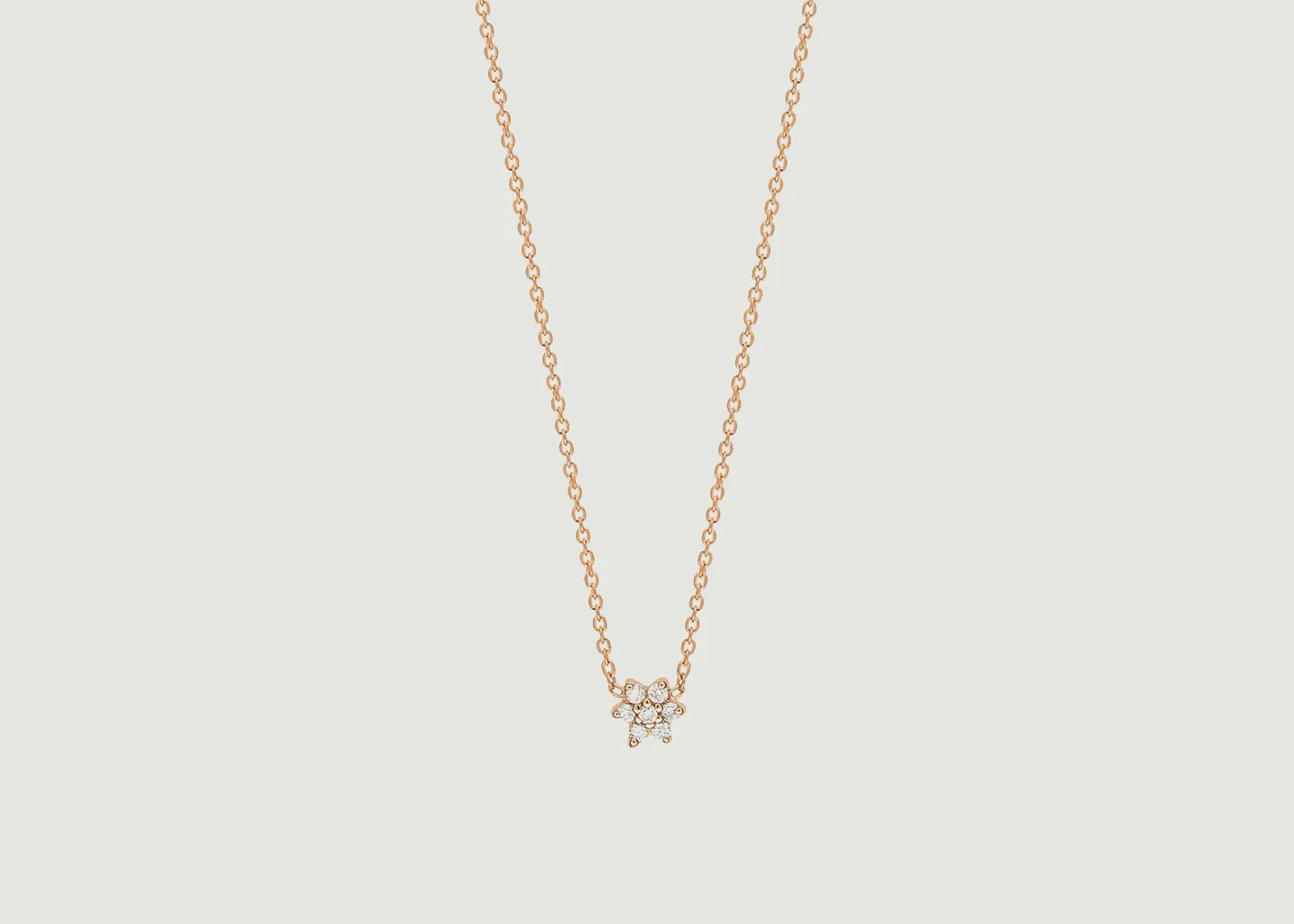 Collier Mini Star en diamant Ginette NY
