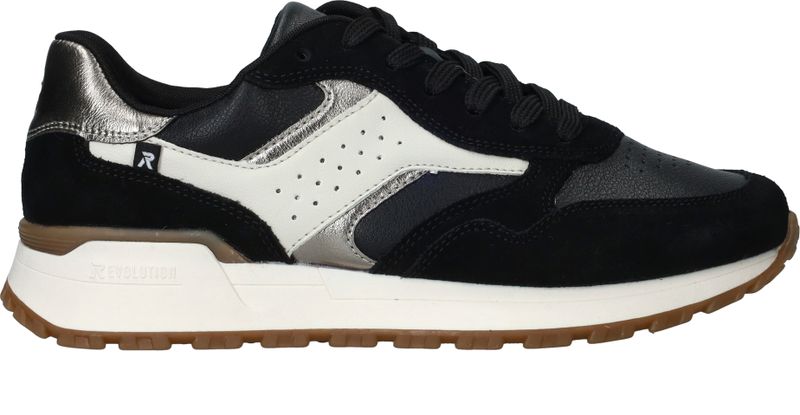 Rieker Sport Sneakers Zwart Dames