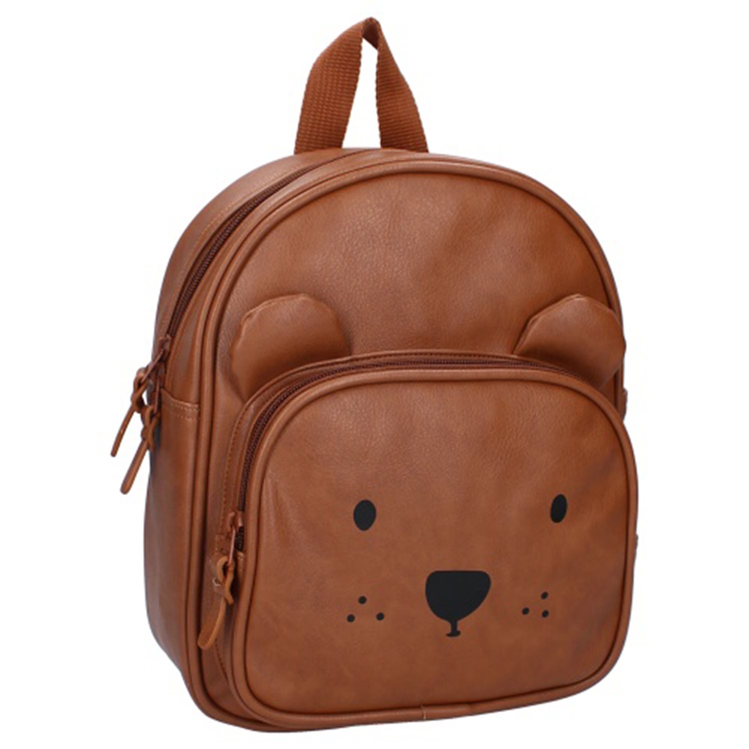 Kidzroom Beary Excited Backpack cognac