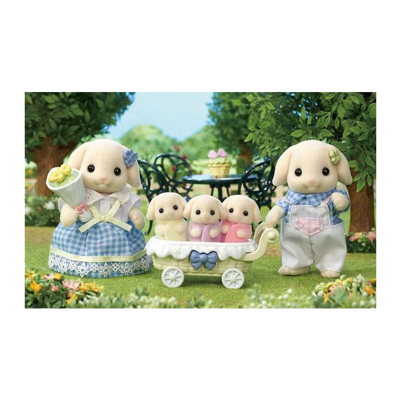 Sylvanian Families 5735 Familie Bloemen Hangoor Konijn