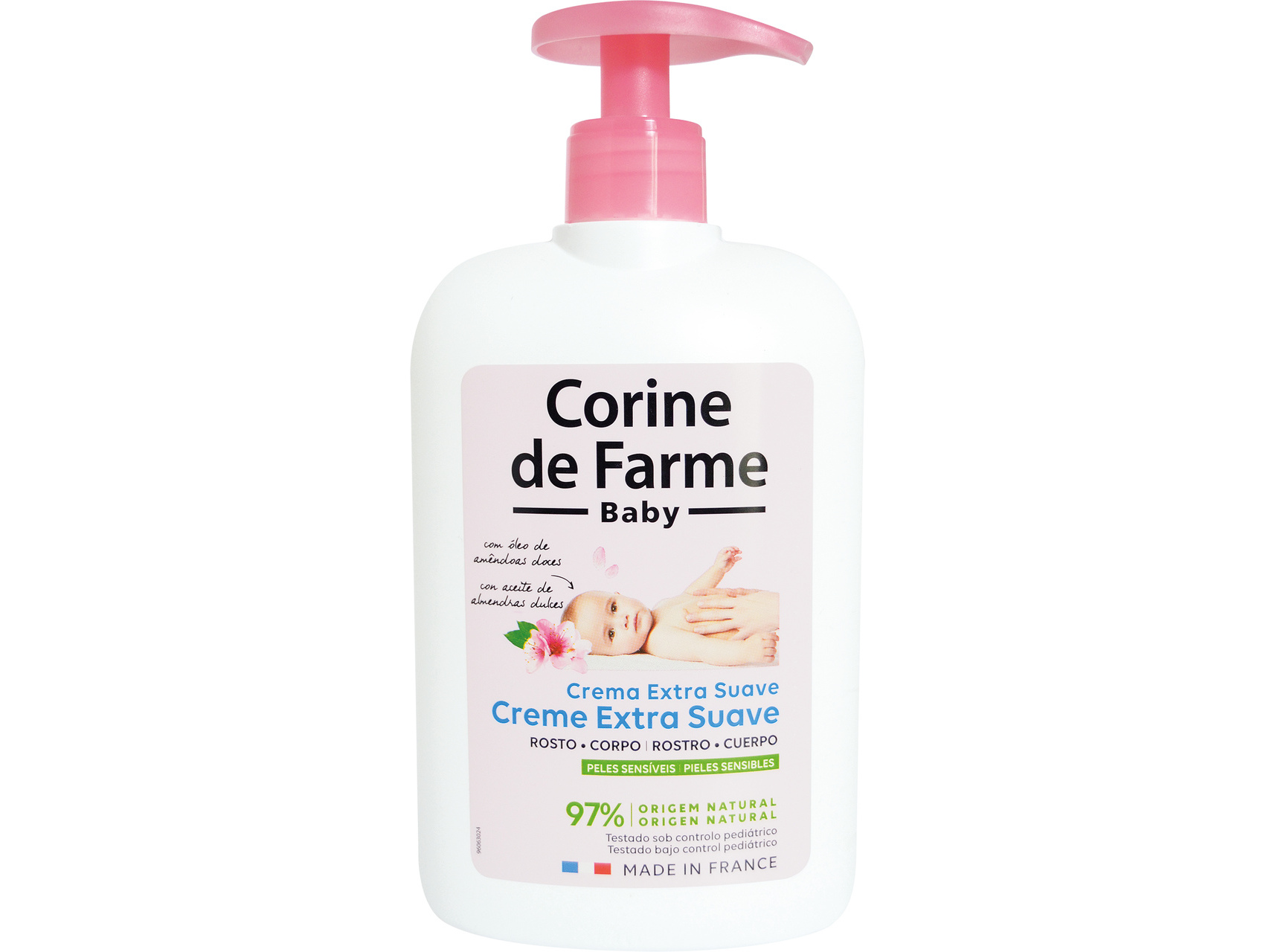 CREME CORINE DE FARME EXTRA SUAVE ROSTO CORPO 500ML