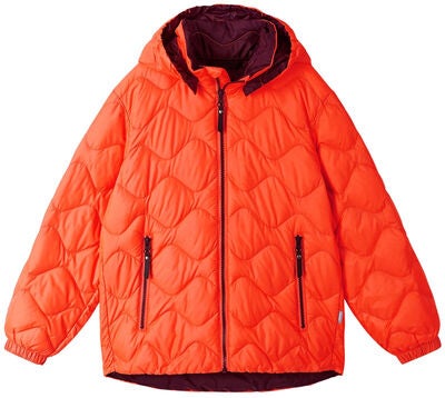 Reima Fossila Lettvektsjakke, Neon Salmon
