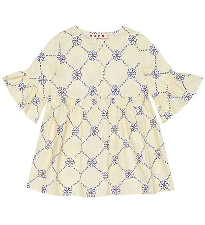 Marni Kleid - Gelbe m. Blumen