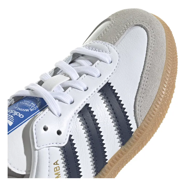 Adidas Baskets Samba Lacets Semelle Gomme | Bleu marine
