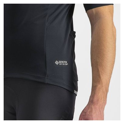 Maillot Manches Courtes Castelli Perfetto RoS Wind Noir