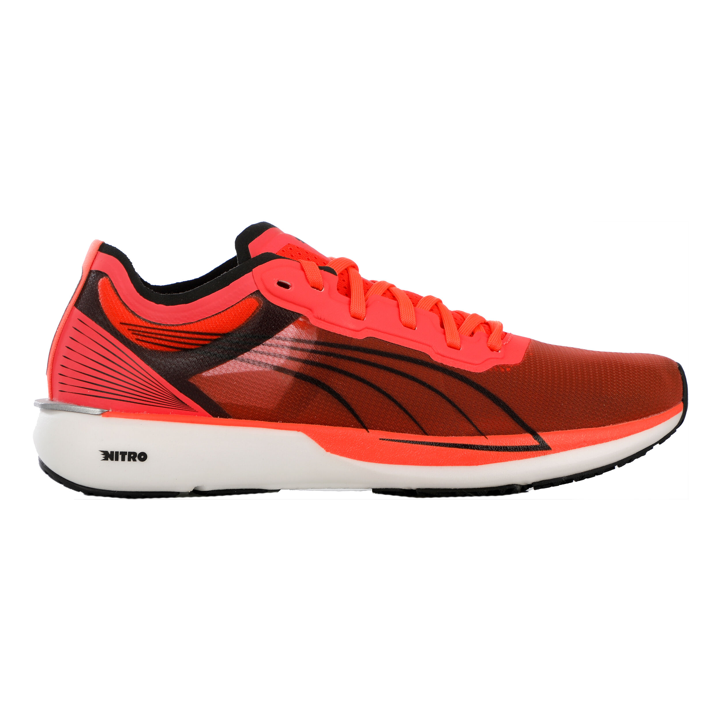 Puma Liberate Nitro Chaussure De Running Sans Stabilisateurs Femmes - Rouge , Noir
