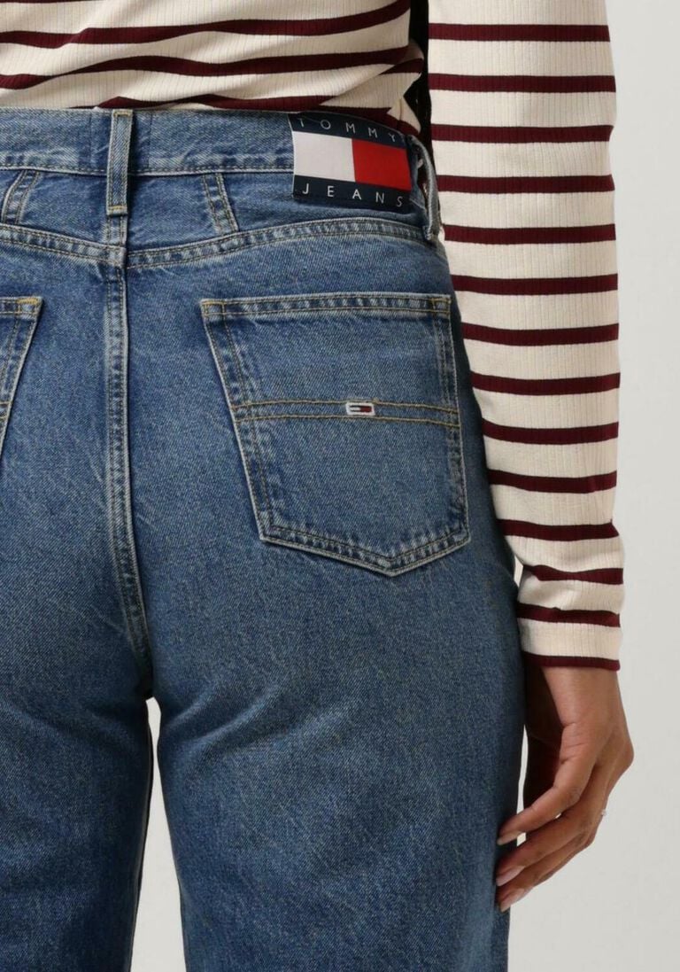 TOMMY JEANS donkerblauwe tommy jeans mom jeans mom jean uh tpr ah4012