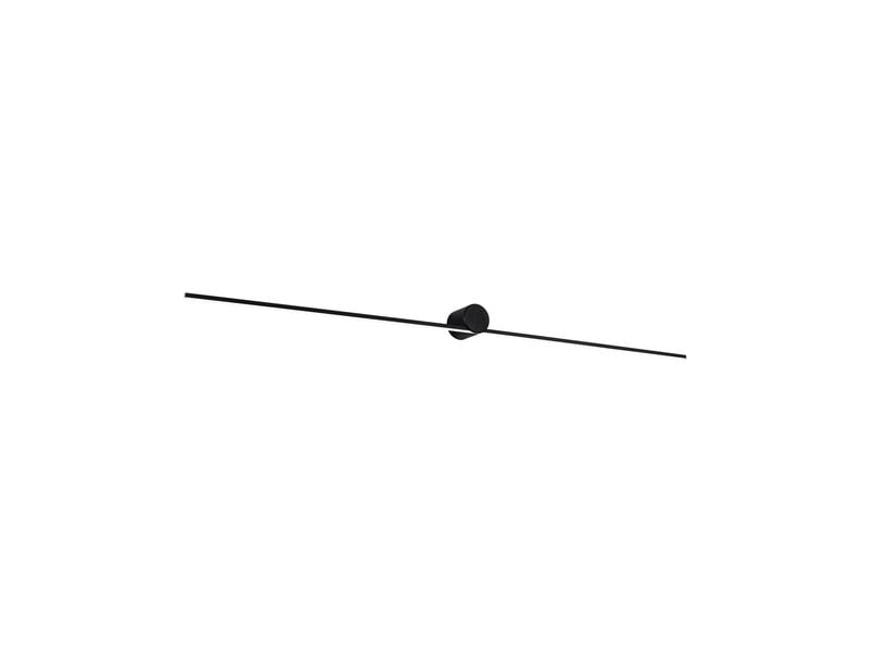 Paulmann Spiegelleuchte LED Sava 13.5W Schwarz Spiegelrohrleuchte mit Schutzart IP44
