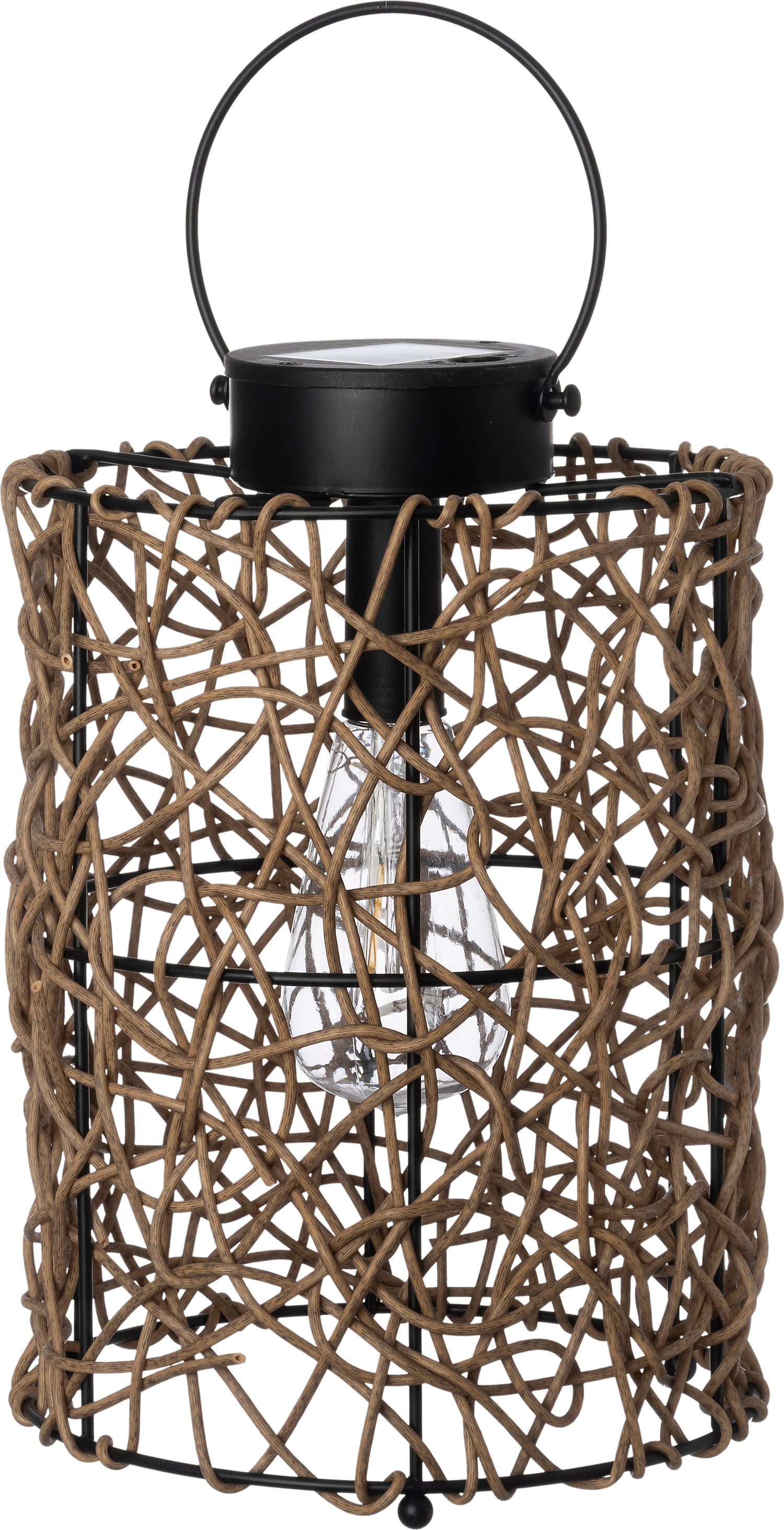 Intratuin solar lantaarn Suva bruin D 20 H 29 cm