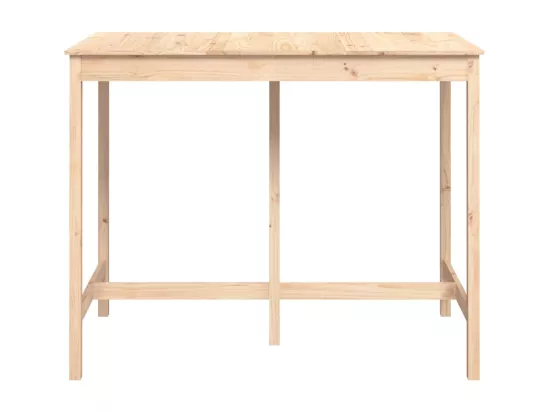 Table de bar 140x80x110 cm Bois massif de pin