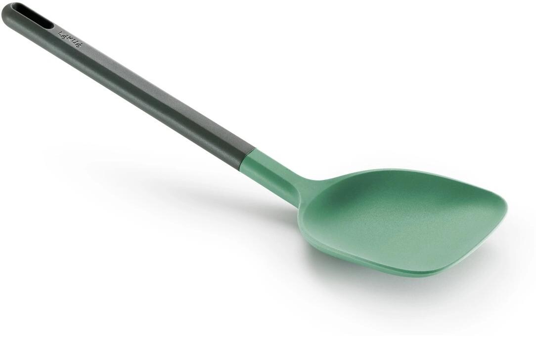 Wok-Wender PBT/Silikon, Grün/SchwarzWok-Spatel