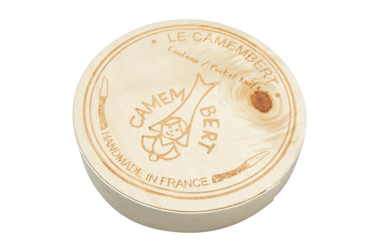 Laguiole en Aubrac Camembert Juniper CAM99GEI jeneverbeshout, zakmes