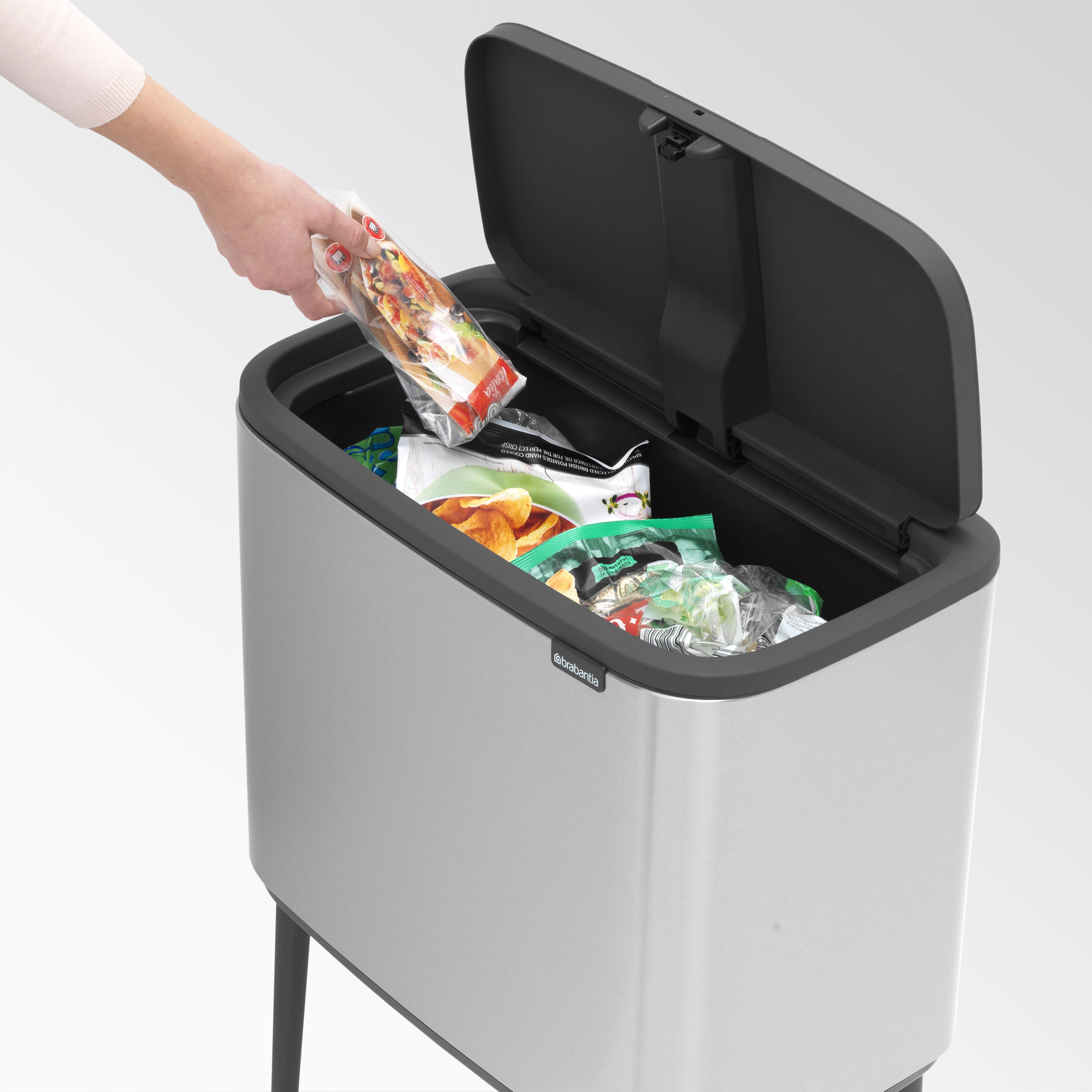 Brabantia Bo Touch Bin Afvalemmer 36 Liter Vingerafdrukvrij