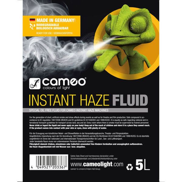Cameo  Instant Haze Fluid 5l