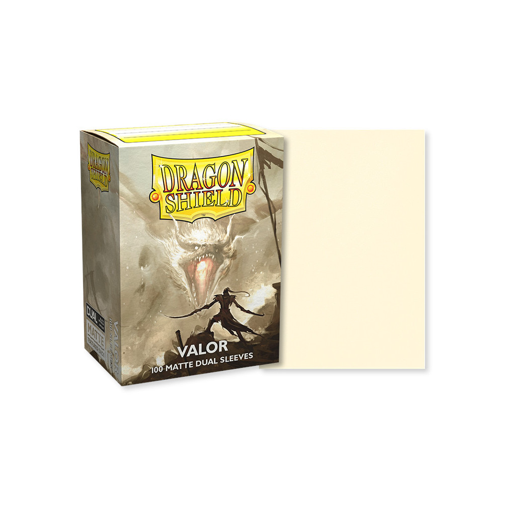 100 Dragon Shield Dual Matte - Valor