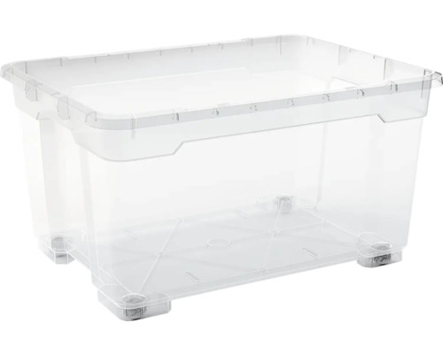 DIRK Oversize 140L kunststof box met wielen, 580x410x775 mm