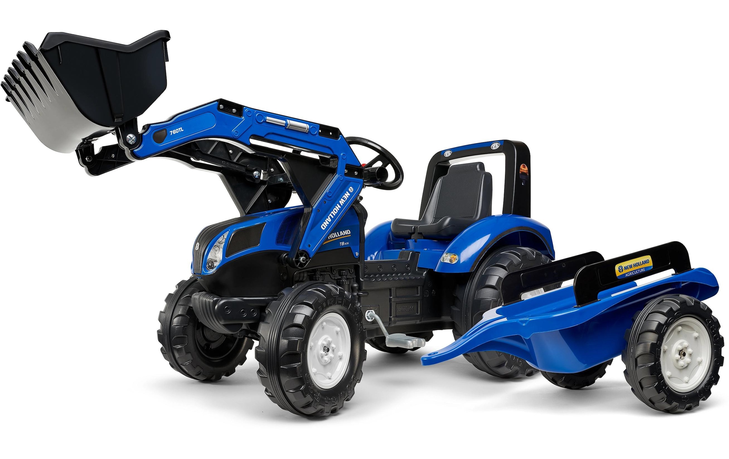 Falk Rutscherauto »New Holland Traktor + Anh. XL«