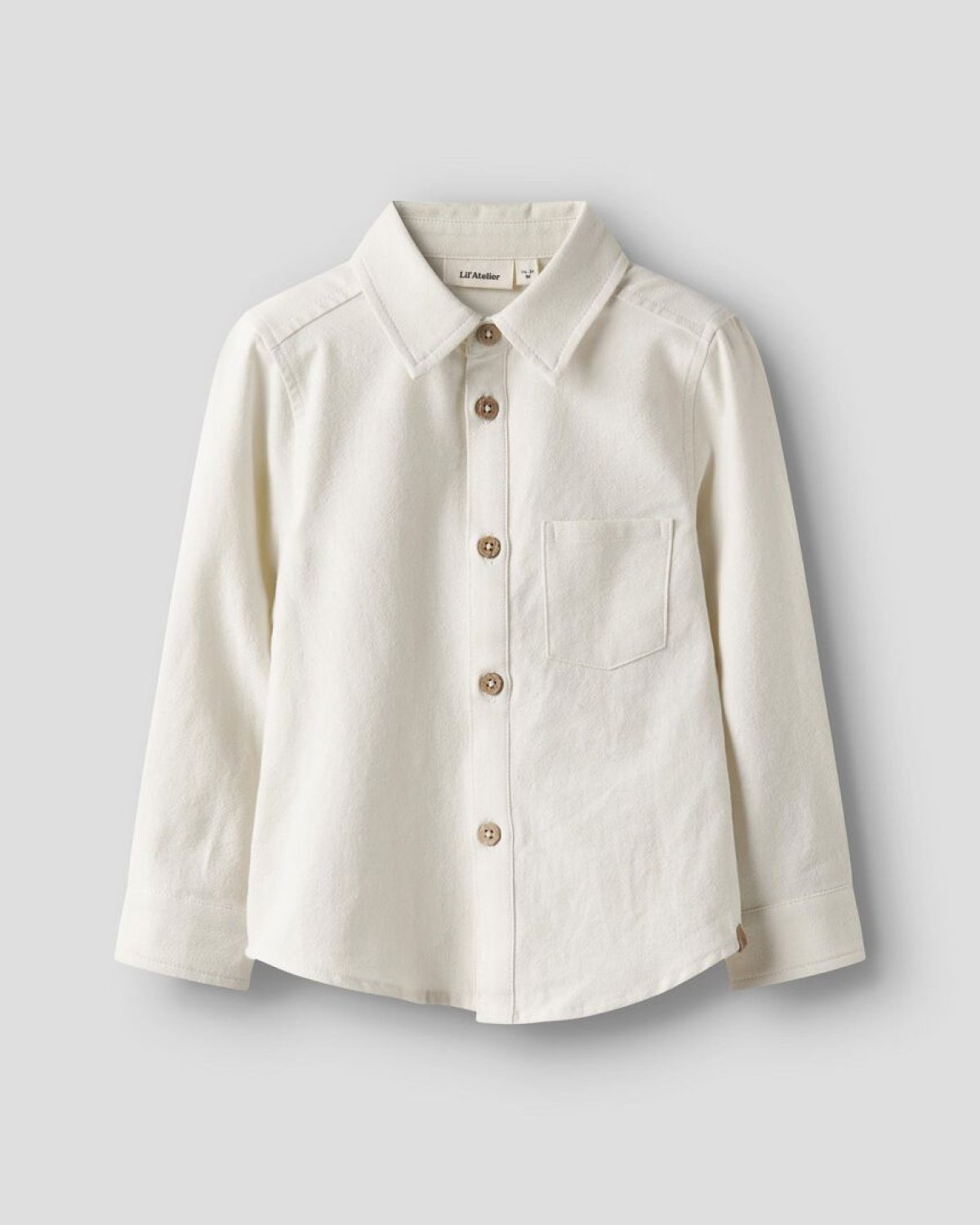 Skjorte Barn – 100% Øko Bomull | Hadam LS Loose Shirt