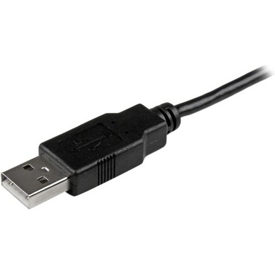 StarTech.com Câble de charge / synchronisation mobile USB A vers Micro B slim de 15 cm pour smartphone et tablette - M/M - Noir
