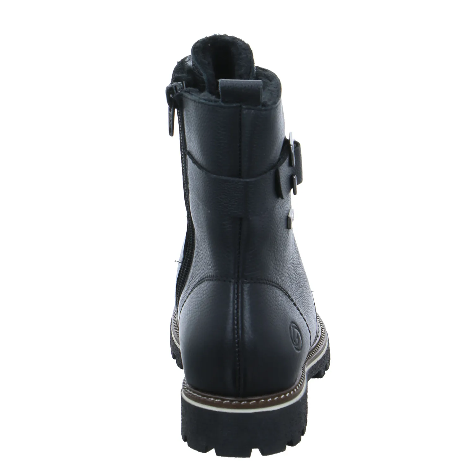 REMONTE Boot Schwarz Leder  mit TEX Membrane