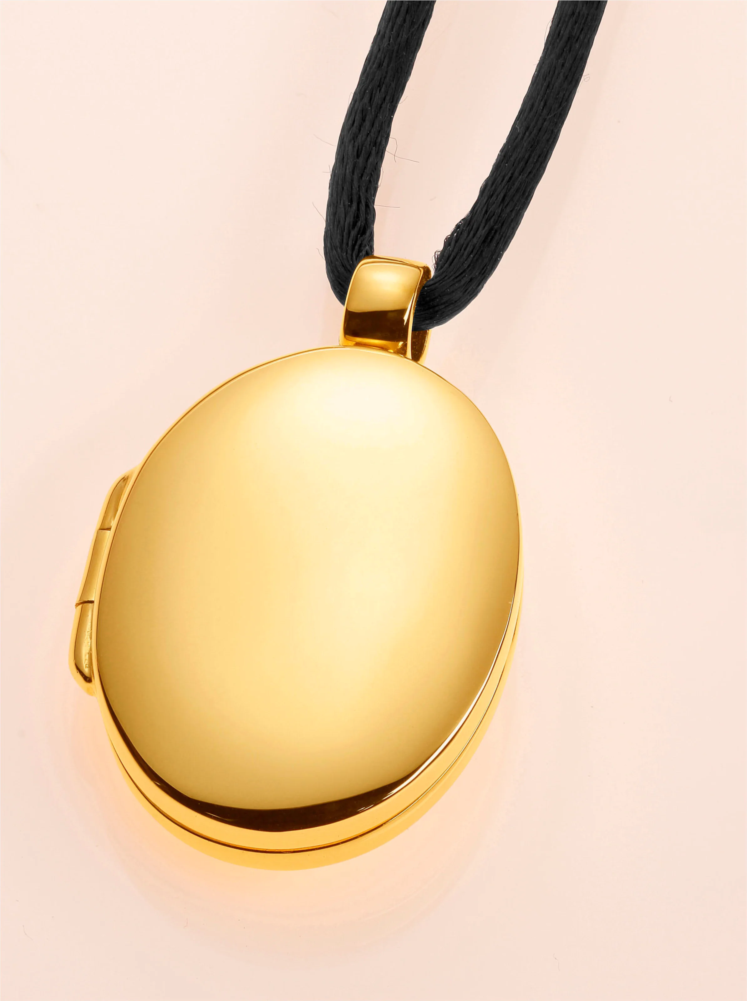 Anhänger mit Kette in Silber vergoldet 925