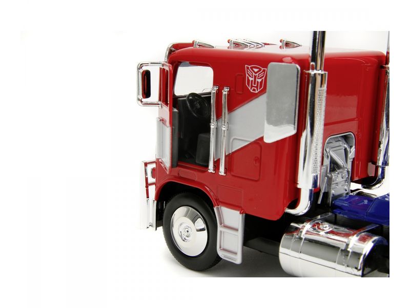 Jada Toys Transformers 7 Optimus Prime 1:24 Optimus Prime Big Rig Modellauto aus Transformers 7
