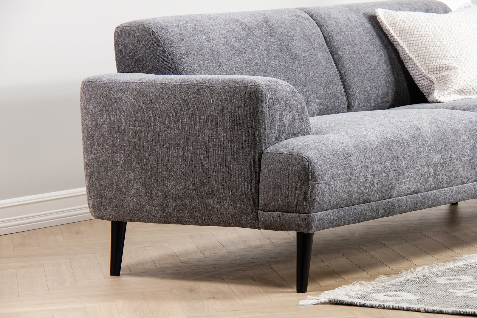Nest 3-seter Tekstil Storm 97 Grey