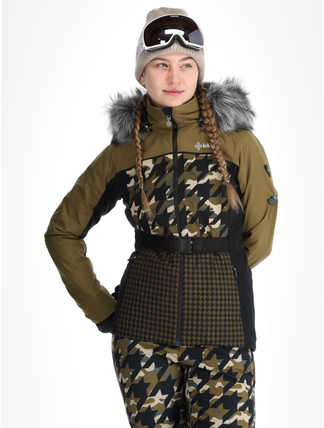 Clair ski-jas dames  verwarmd model