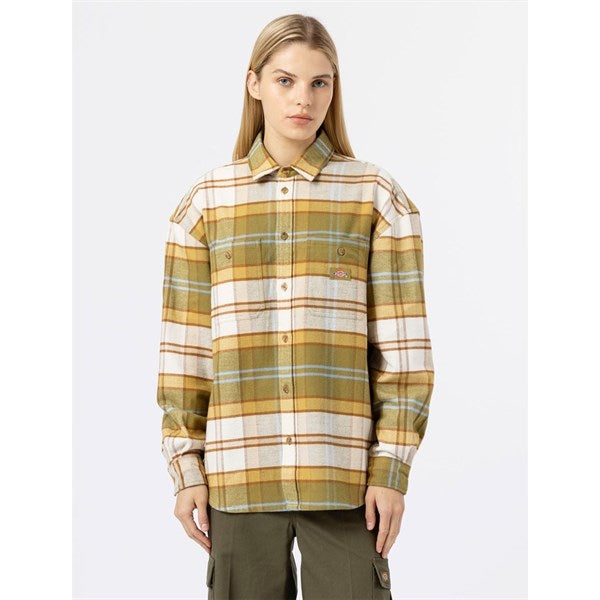 Køb Dickies Orting Skjorte Green Moss