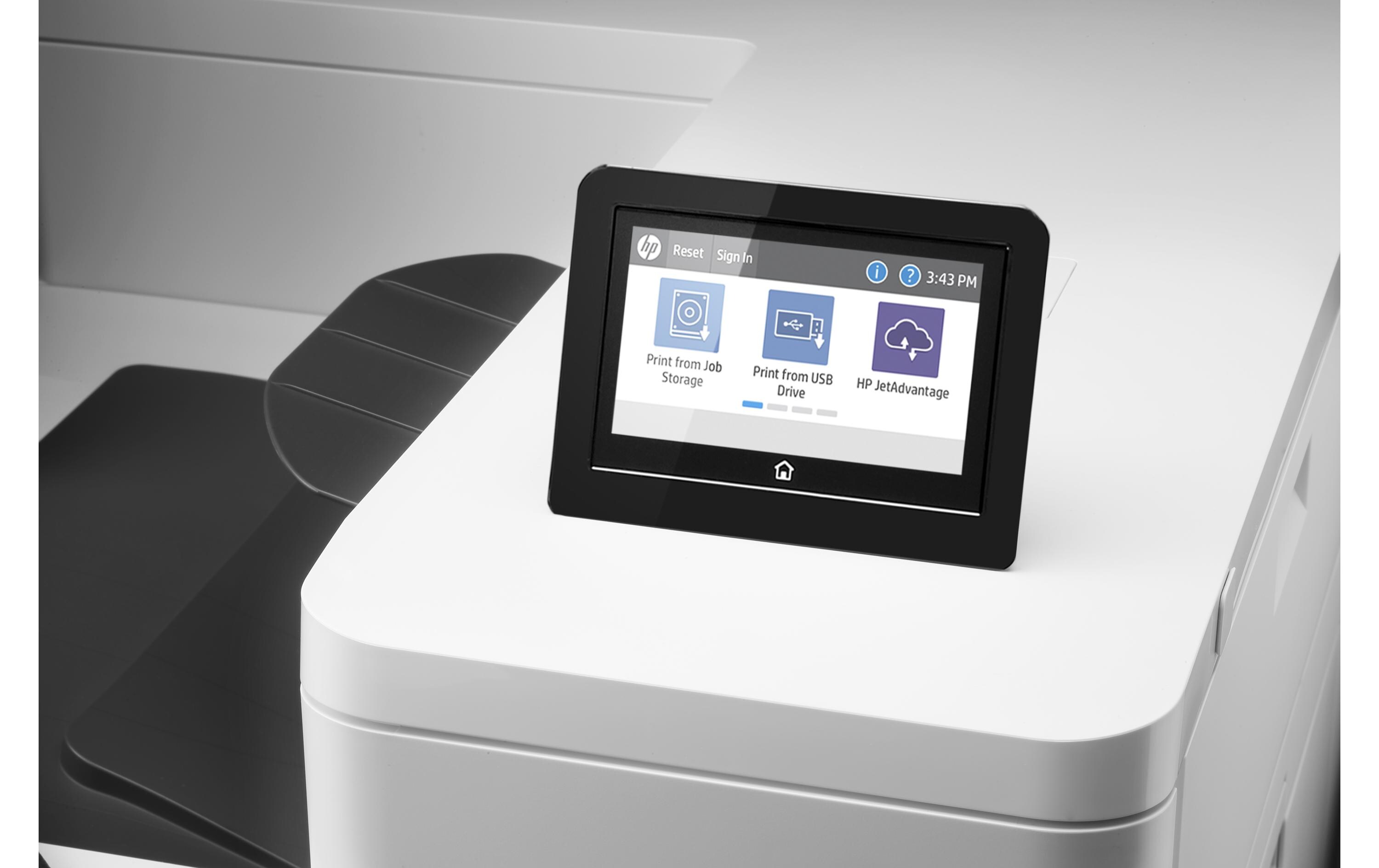 Drucker Color LaserJet Enterprise M856dn<br>Skalierbarer, netzwerkfähiger Farb-Laserdrucker