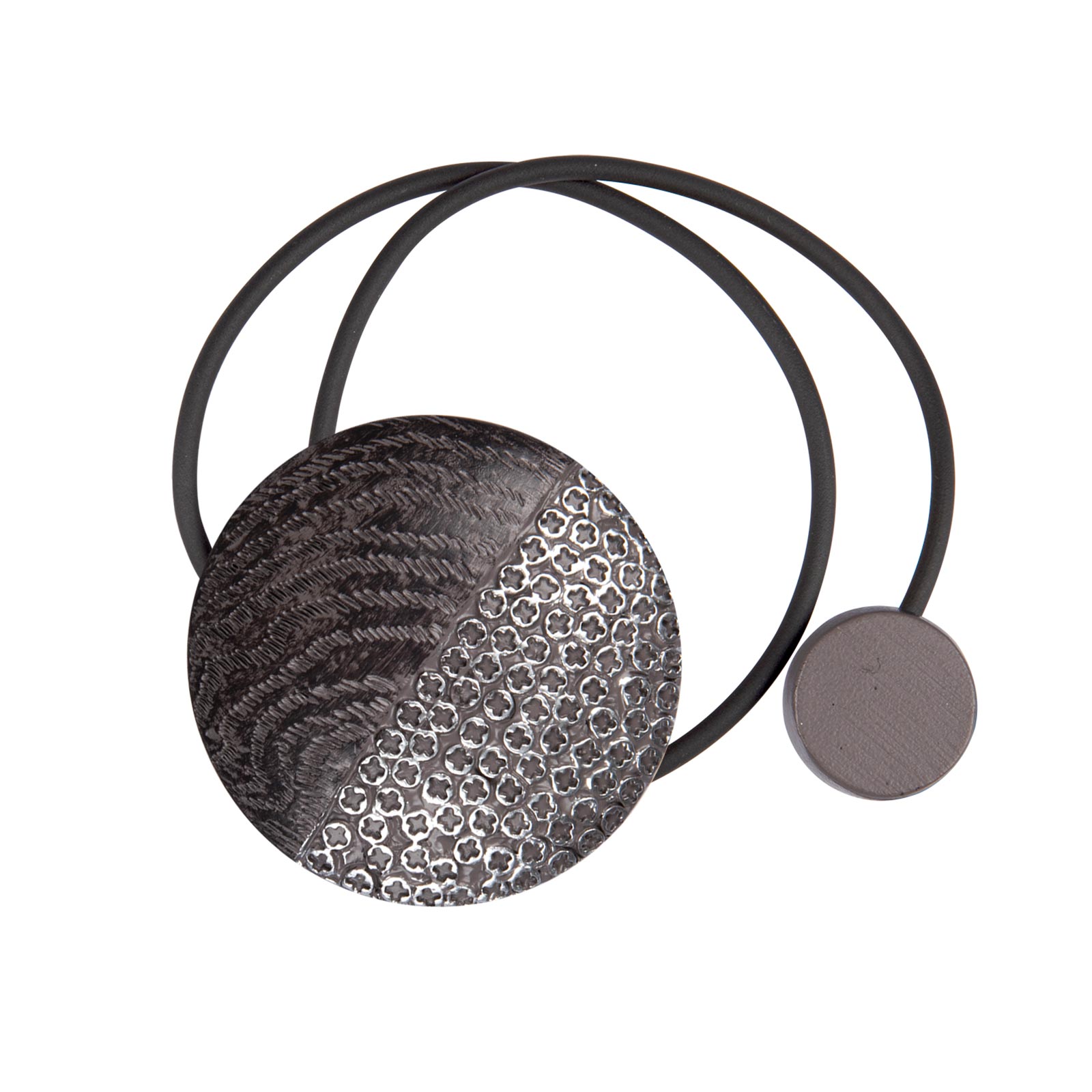 Raffhalter - anthrazit-silber - magnetisch