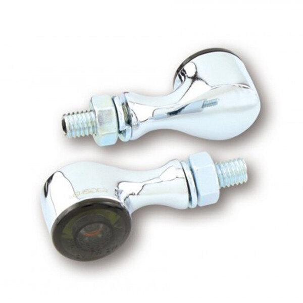 Highsider - Feux avant Apollo Classic + clignotant intégré Chrome