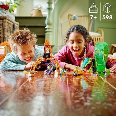 LEGO City 60339 Stuntarena Med To Looper