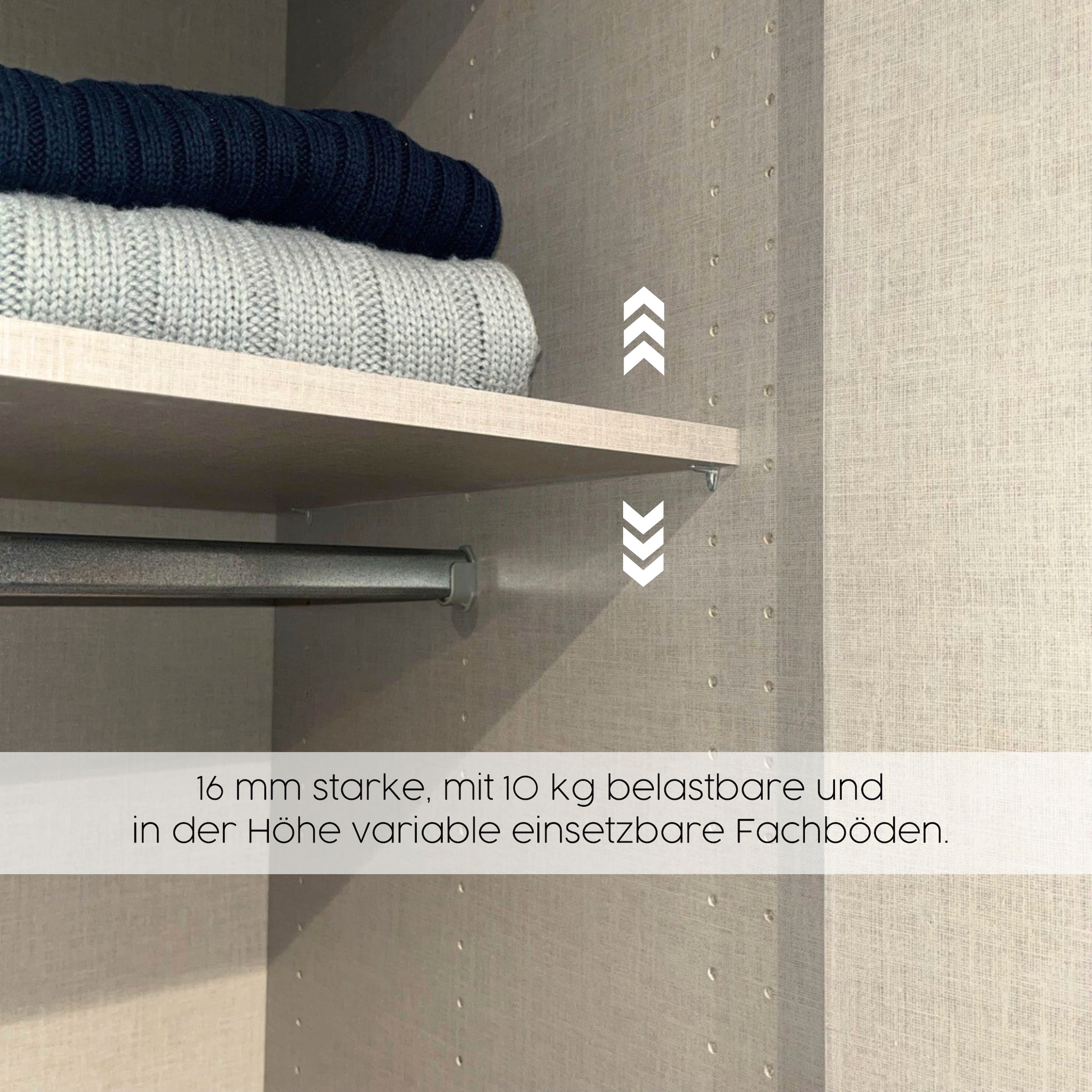 rauch Schwebetürenschrank »Subito Kleiderschrank Bestseller« Schlafzimmerschrank Schrank Garderobe mit 4 Spiegelelementen