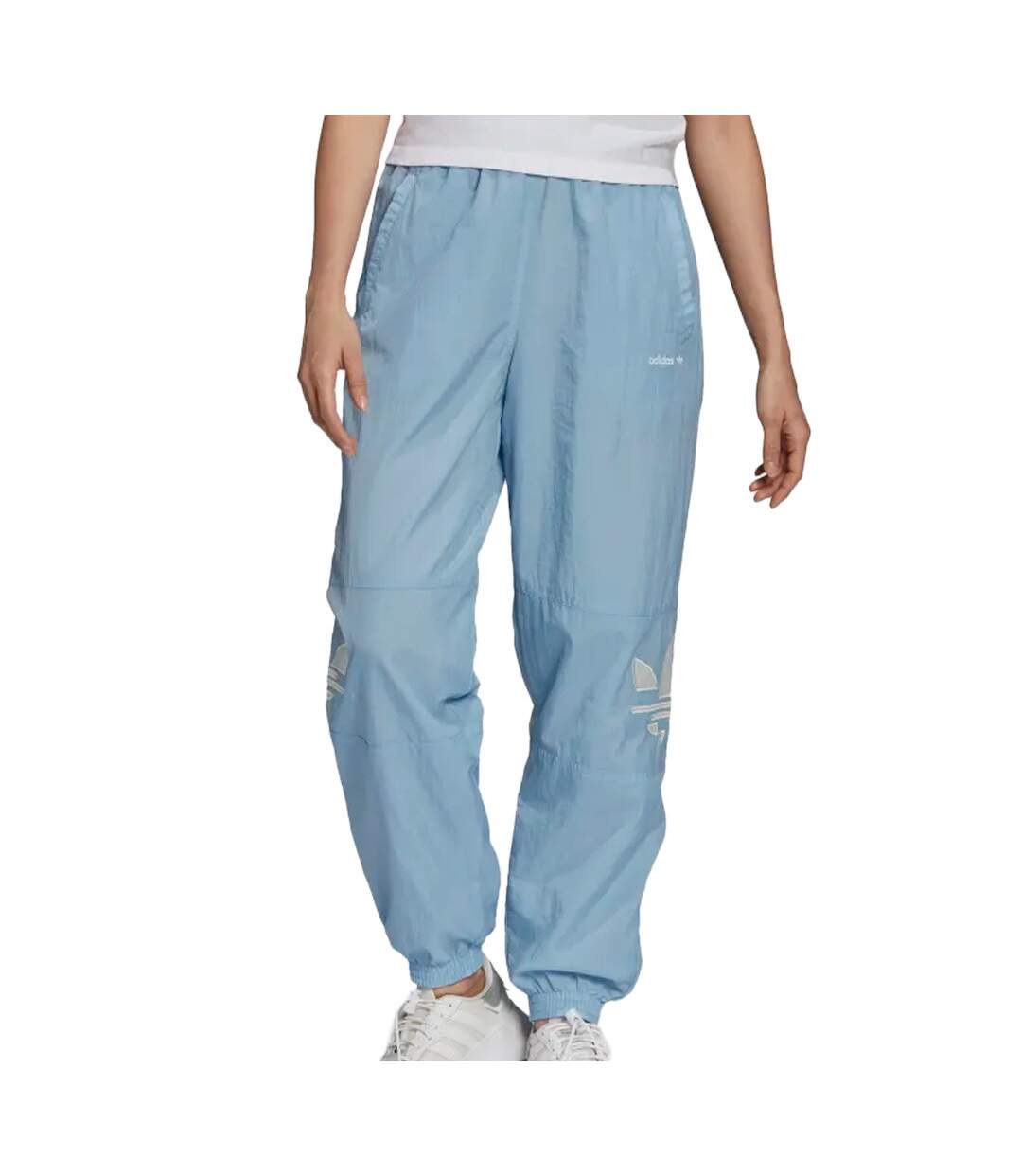 Jogging Bleu Femme Adidas Shattered Trefoil