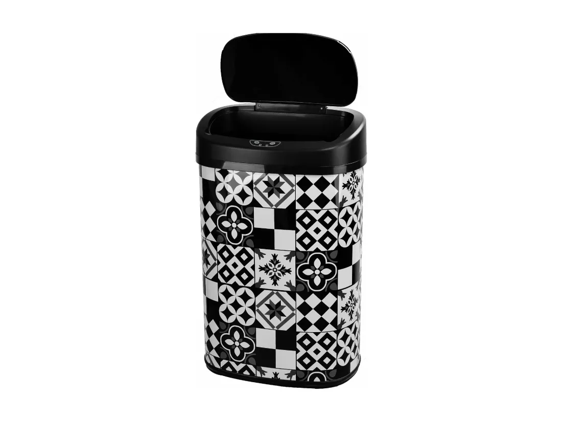 Poubelle de cuisine automatique MAJESTIC Noir Acier inoxydable 58 L