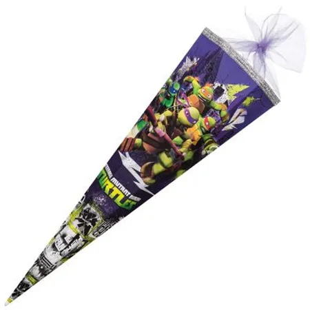 Nestler Schultüte Ninja Turtles, 85cm, 6-eckig