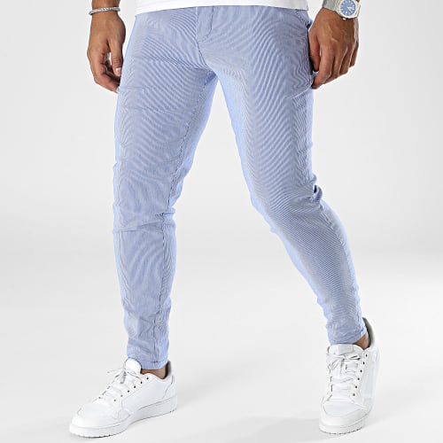 Pantalon Chino Bleu Clair