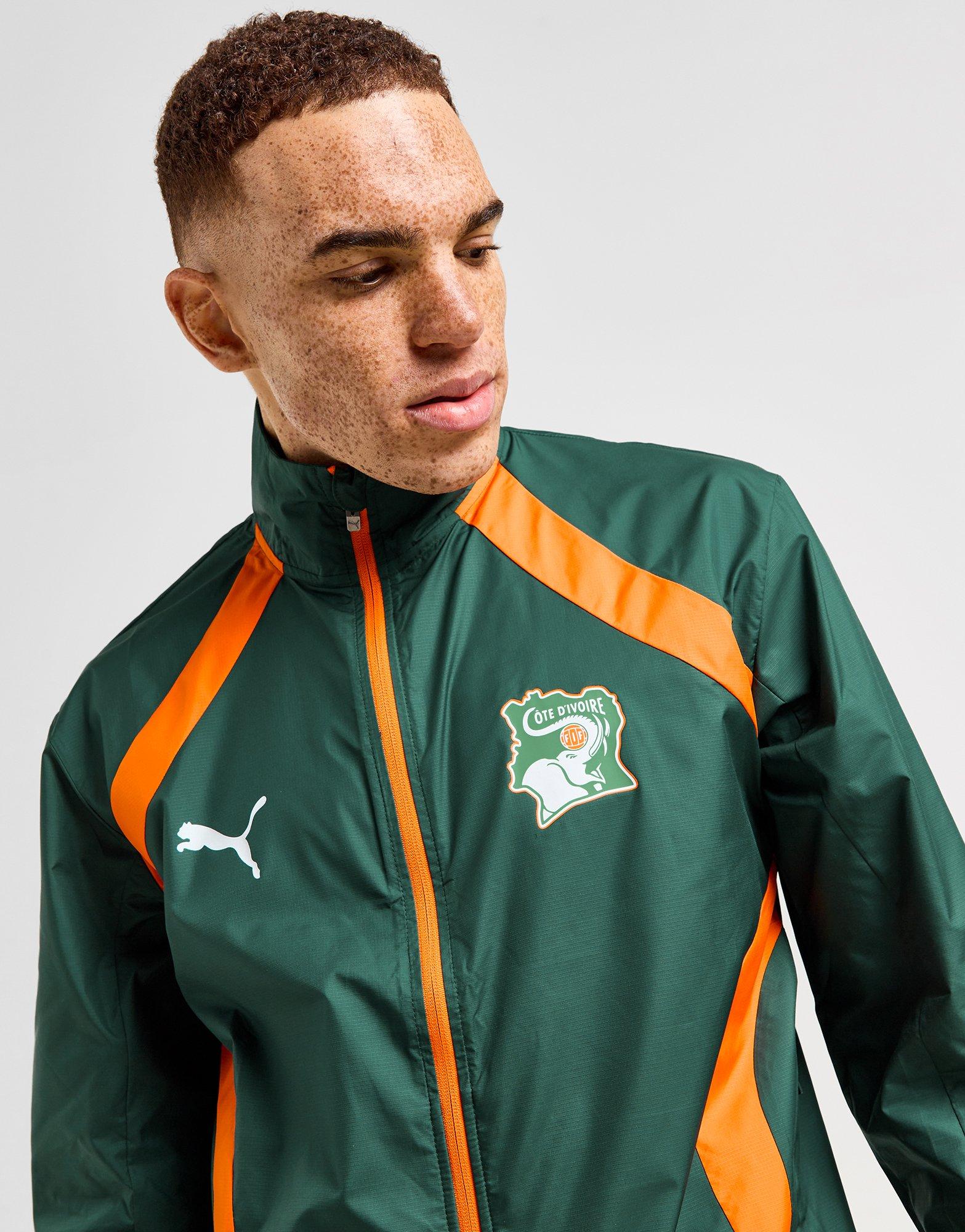 PUMA Veste de survêtement Côté d'Ivoire Avant Match Homme