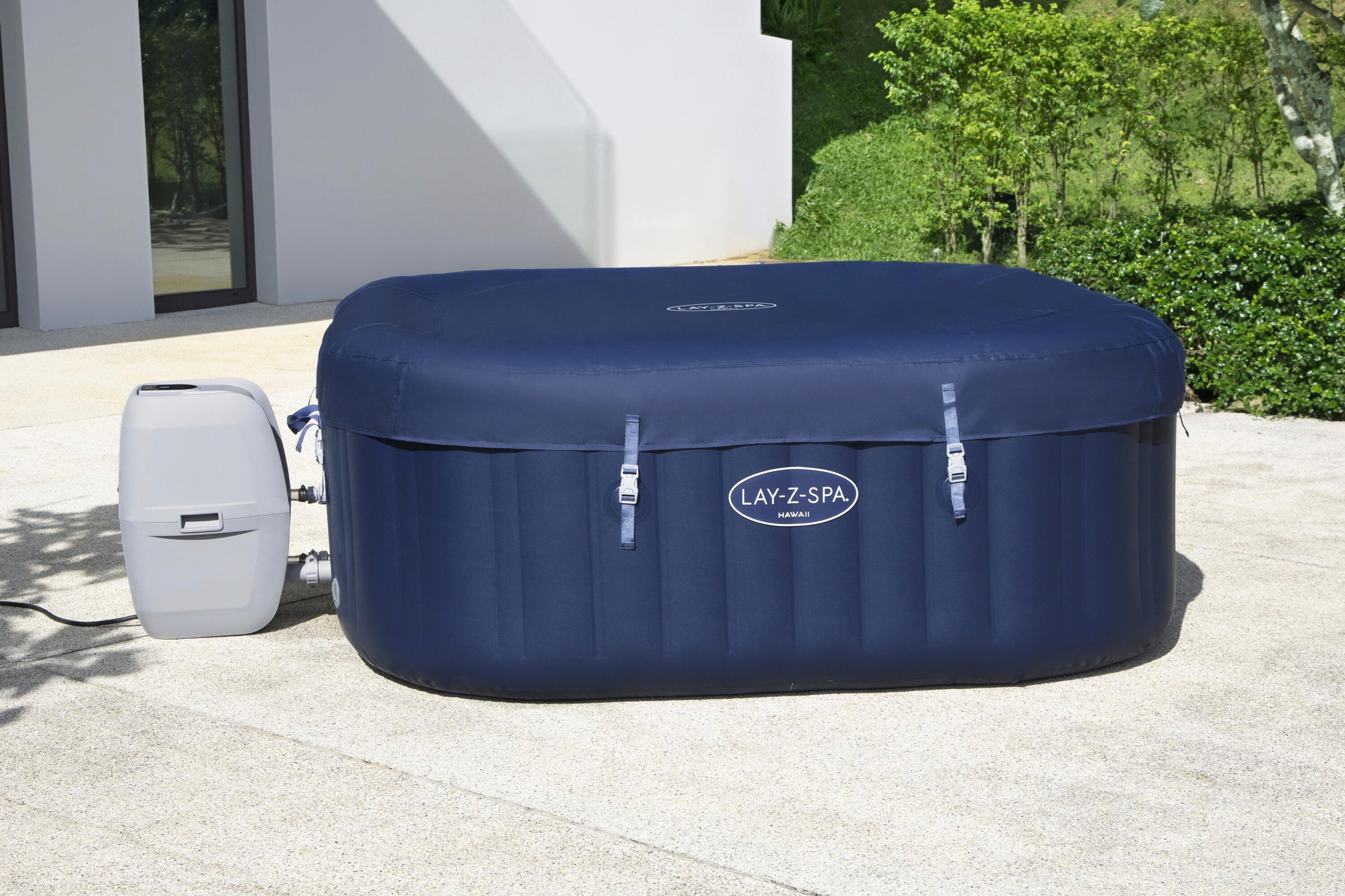 Bestway® LAY-Z-SPA® Whirlpool Hawaii AirJet™ 180 x 180 x 71 cm, eckig