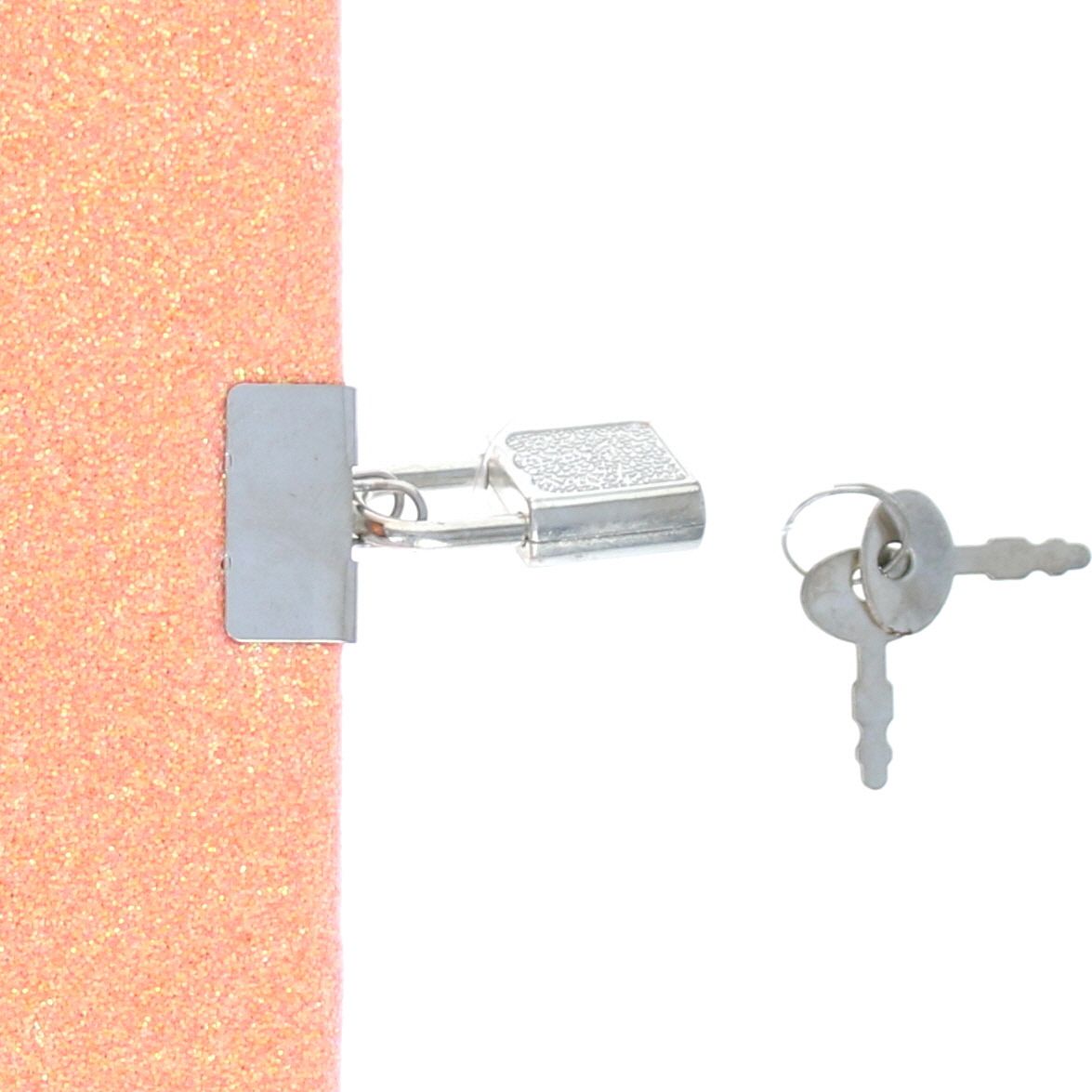 Carnet secret à paillettes Roodoudou