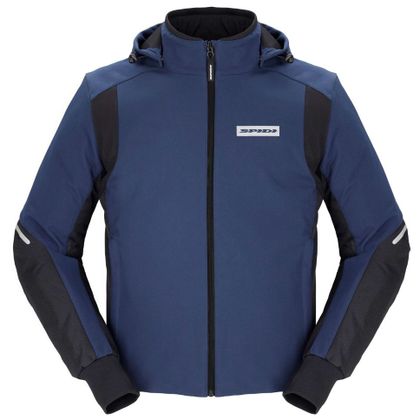 Blouson Spidi HOODY ARMOR H2OUT - Noir / Bleu