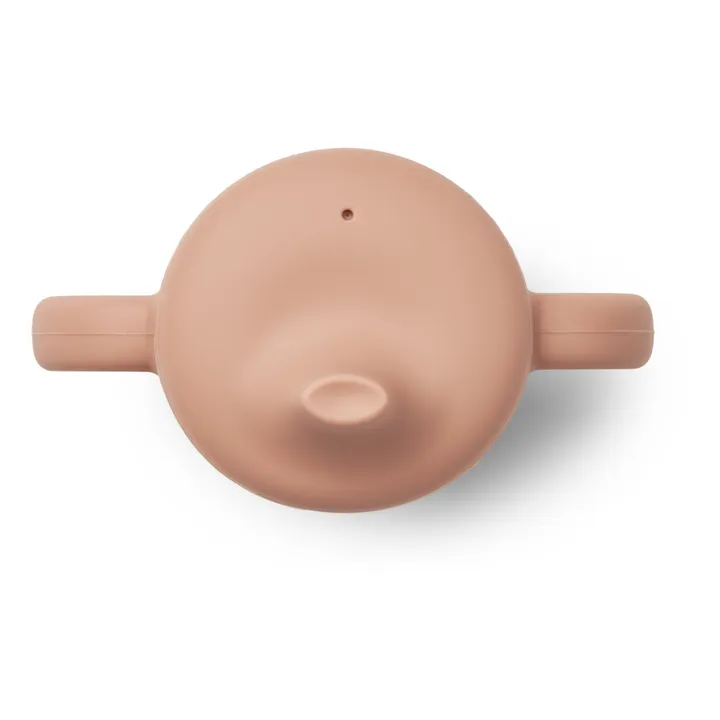 Liewood Tasse d'apprentissage Neil en silicone | Shell/Pale tuscany