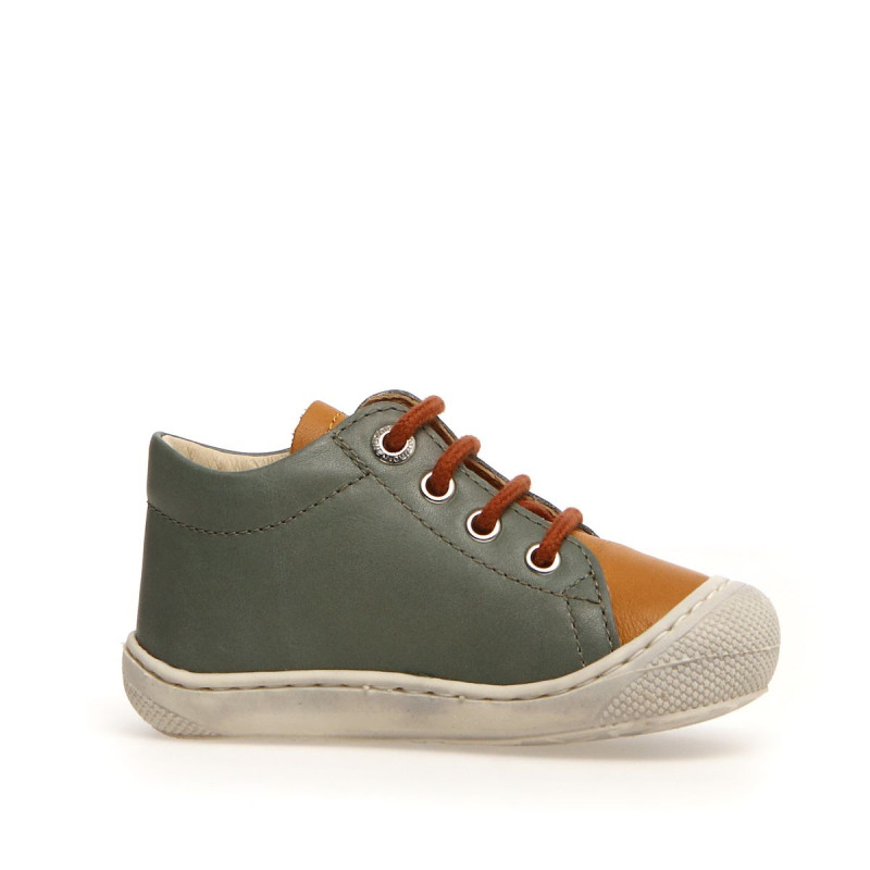 Naturino Naturino Cocoon Supersouple Lacets Sauge Zucca