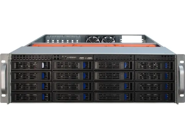 Inter-Tech IPC 3U-3416 - Rack-monterbar - 3U - SSI EEB - ingen strømforsyning - USB