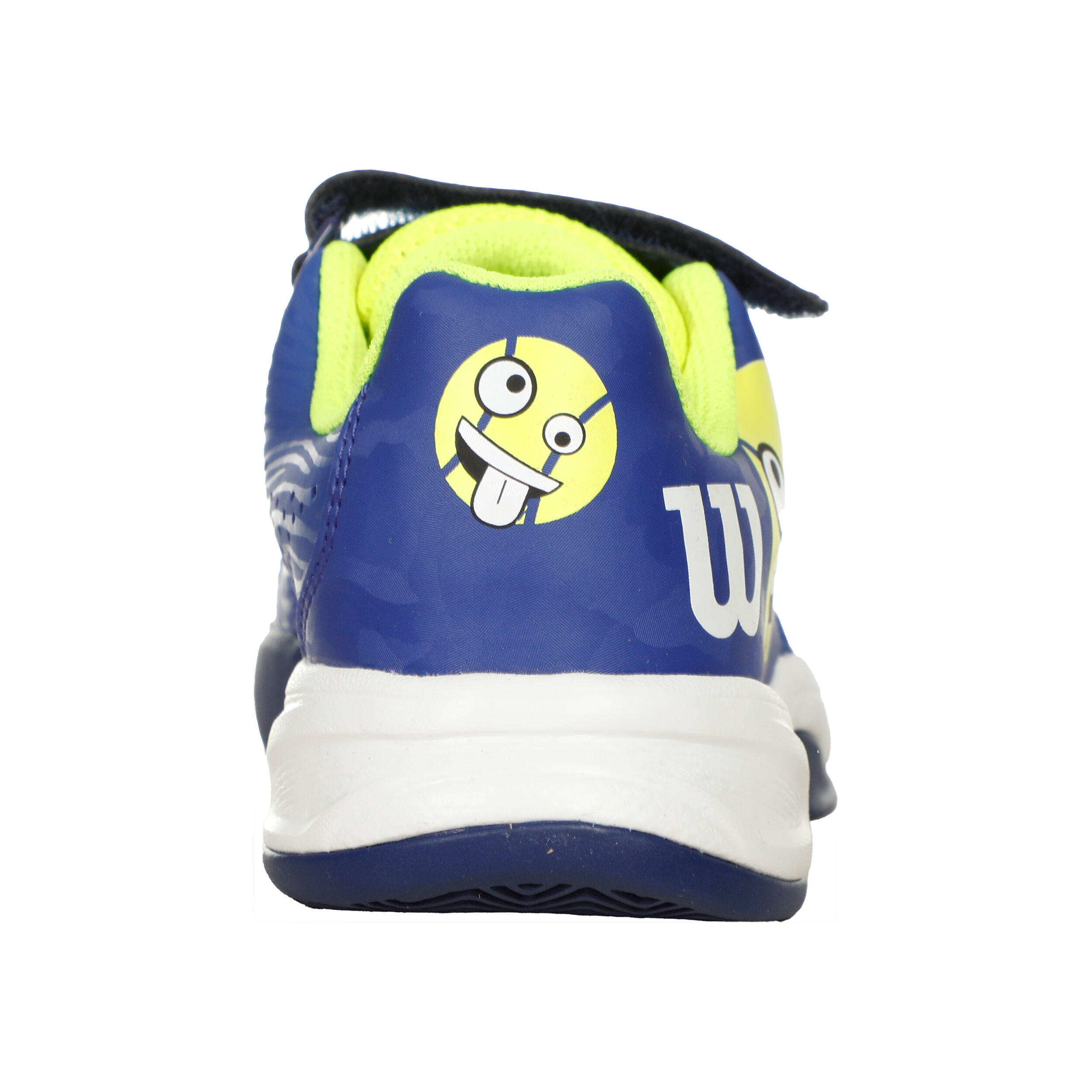 Wilson KAOS EMO AC Chaussures Toutes Surfaces Enfants - Bleu , Jaunes Fluo