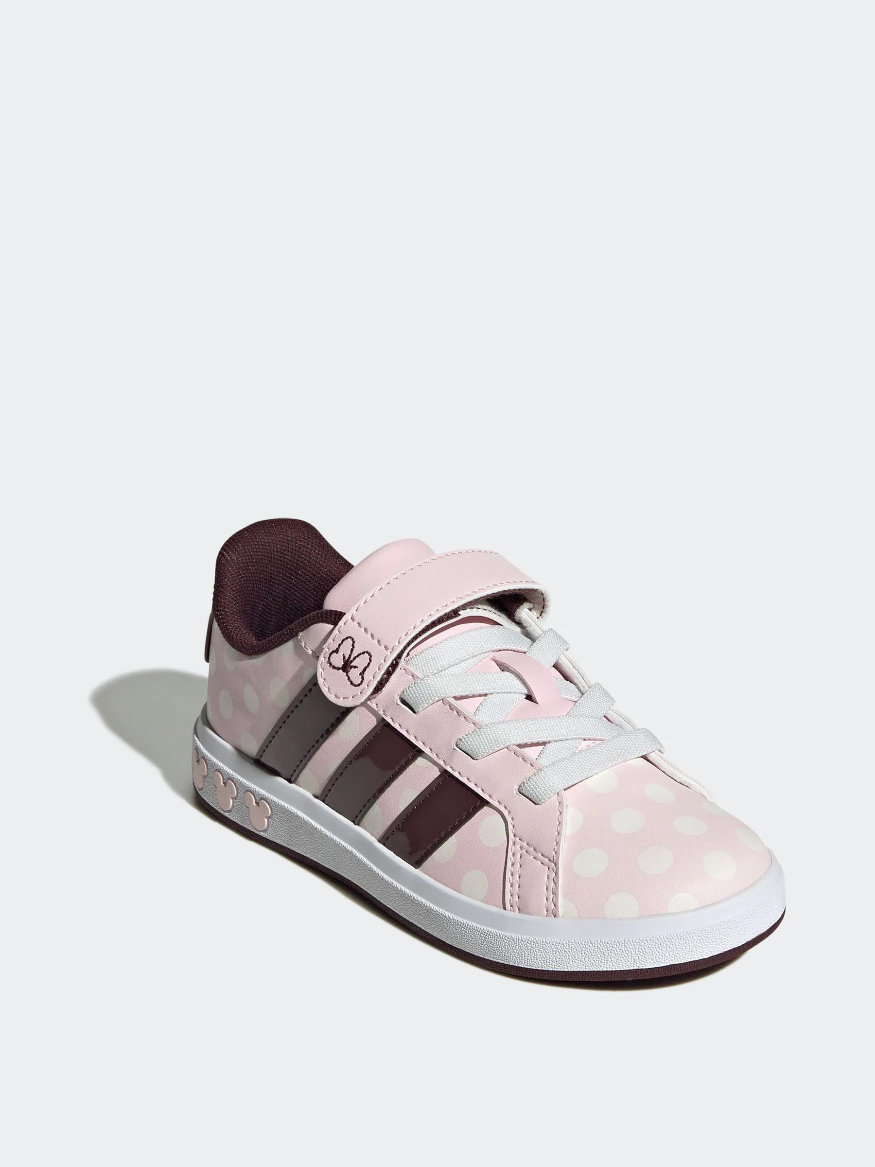 adidas Disney Minnie Mouse Grand Court kindersneakers met elastische veters
