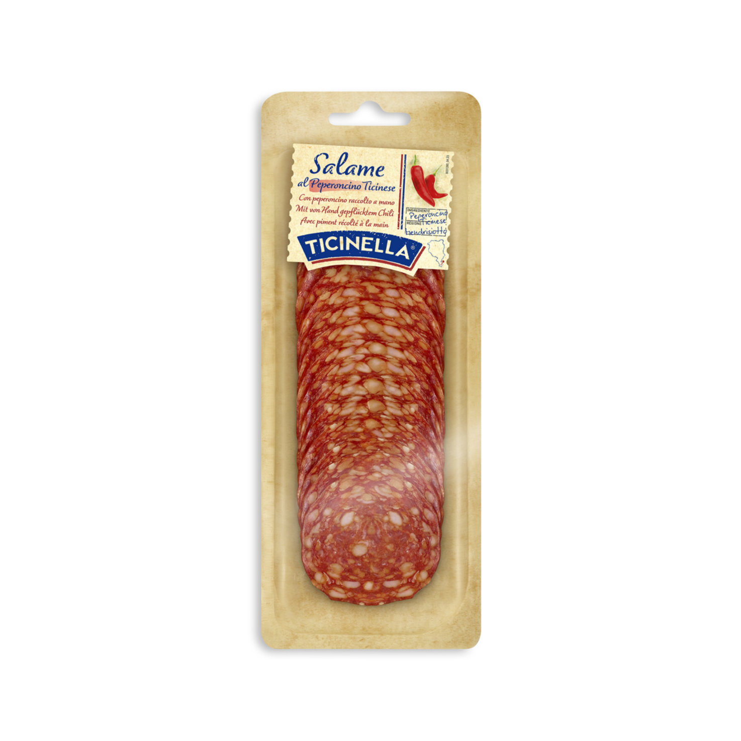 Ticinella Salami mit Tessiner Chili