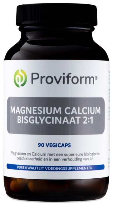 Proviform Magnesium calcium bisglycinaat 2:1 & D3 60 Vegicapsules